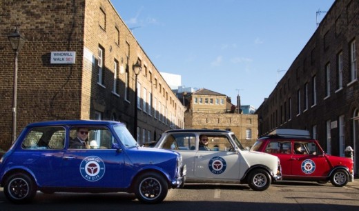 Tour privé de Londres en Mini Cooper pour 3