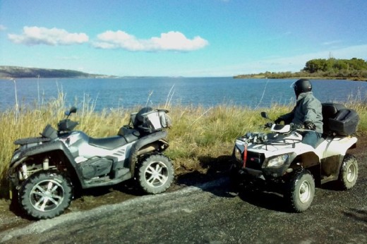 Rando quad Road and sea adventures