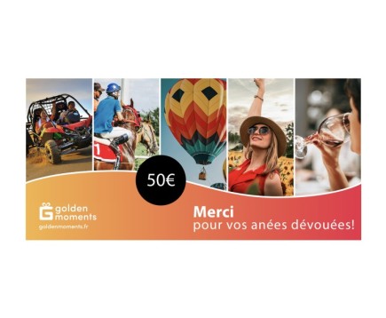 50€ Chèque-Cadeau | Ancienneté de services des salariés